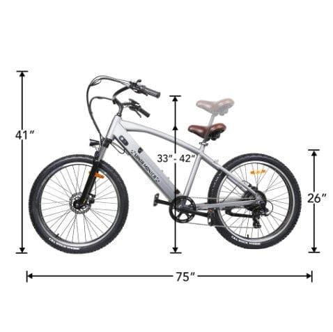 Nakto Santa Monica Fat Tire E-Bike