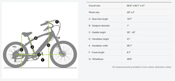 Nakto Santa Monica Fat Tire E-Bike