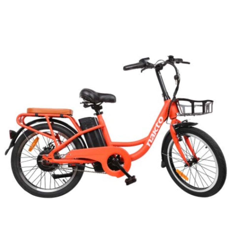 nakto electric bicycles Pony Bike Orange Electra Honeycomb QR Front HLY64FR The Nakto Camel can color:Solar Flare