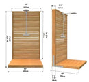 Canadian Timber Savannah Outdoor Shower