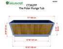 Canadian Timber Polar Cold Plunge Tub