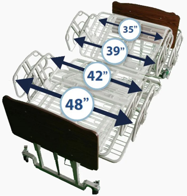 Med-Mizer Comfort Wide EX-8000 Bariatric Adjustable Bed