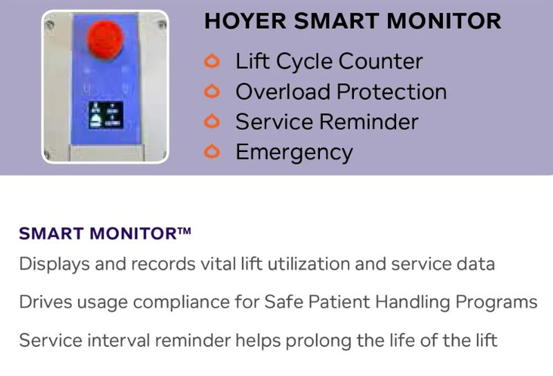 Joerns Hoyer Advance-E Portable Electric Professional Patient Lift