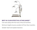 Joerns Hoyer Advance-E Portable Electric Professional Patient Lift