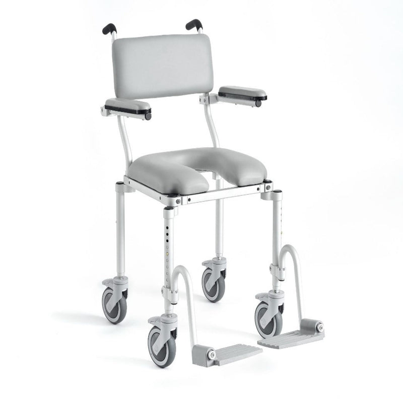 Nuprodx MC4000 Roll-In Transport Shower Commode Chair