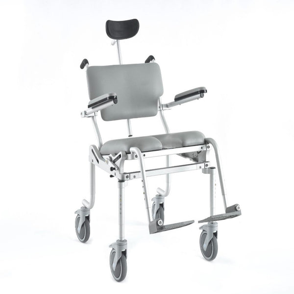 Nuprodx MC4200Tilt Bariatric Shower Commode Chair With Tilt-In-Space