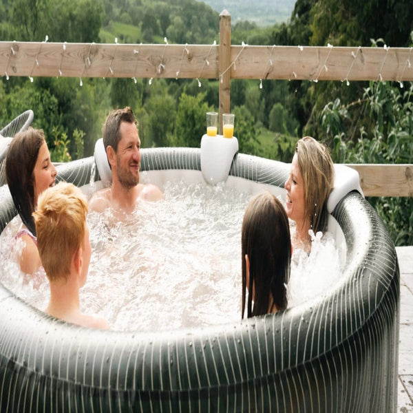 MSpa METEOR Inflatable Round Bubble Spa 6 Person Capacity