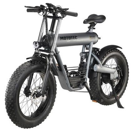 MotoTec Roadster 48v 500w Lithium Electric Bicycle