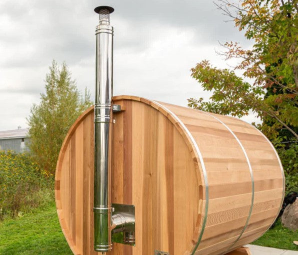 Canadian Timber CT Serenity Barrel Outdoor Sauna