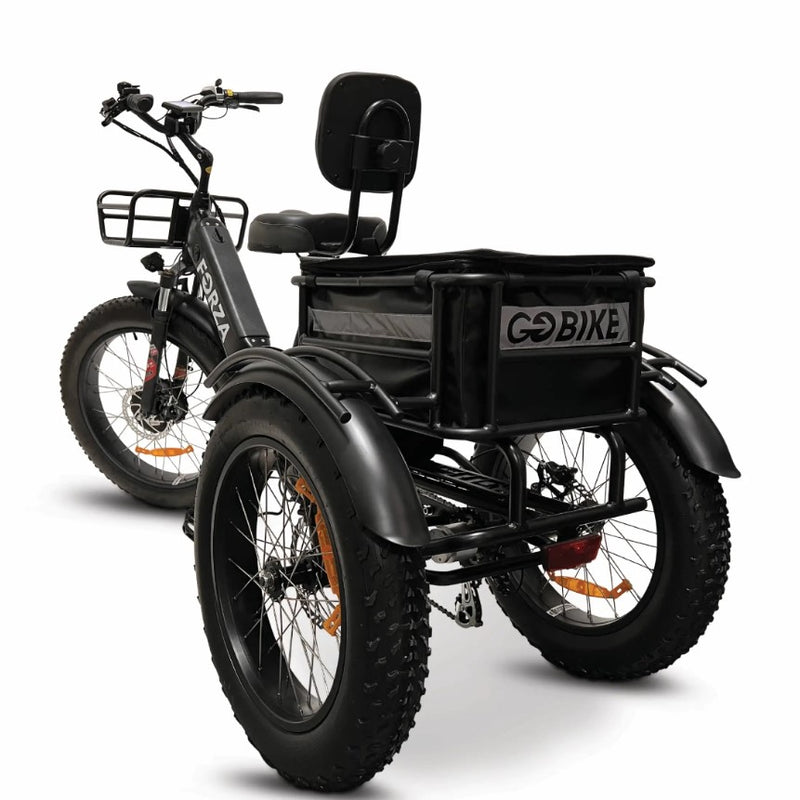 GoBike Forza Electric Tricycle With Storage