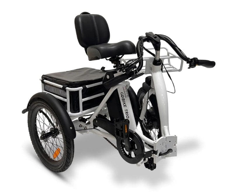 GoBike Trio Crossover Lightweight Foldable Electric Tricycle