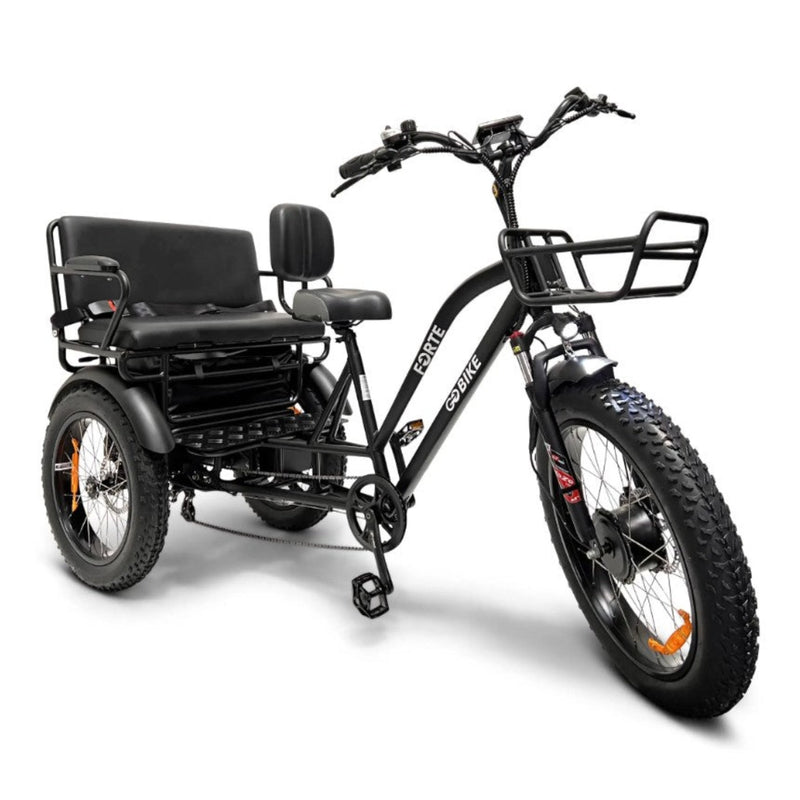 GoBike Forte Electric Tricycle With Rear Seat