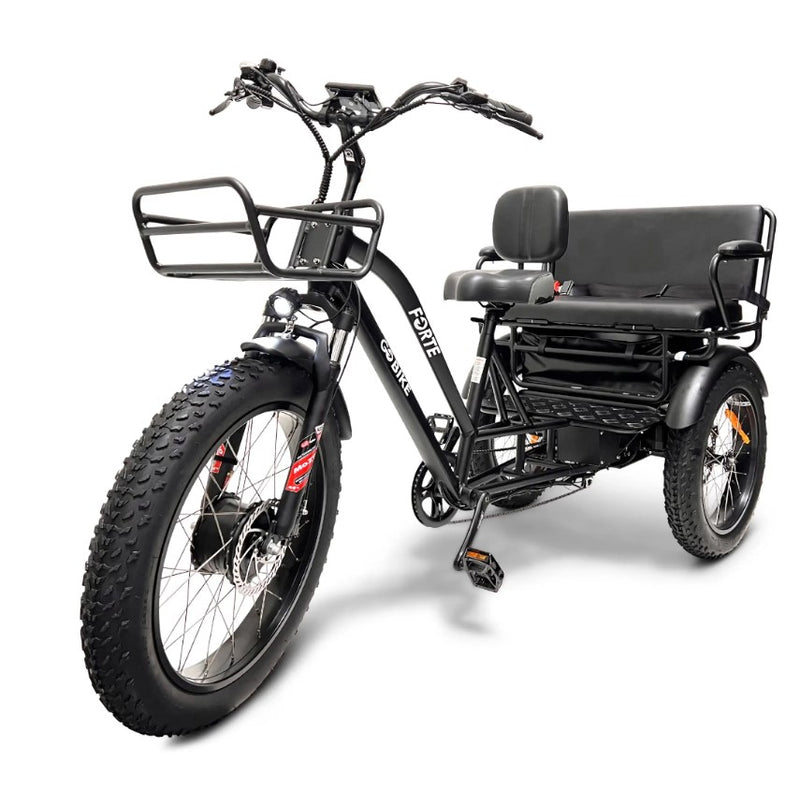 GoBike Forte Electric Tricycle With Rear Seat