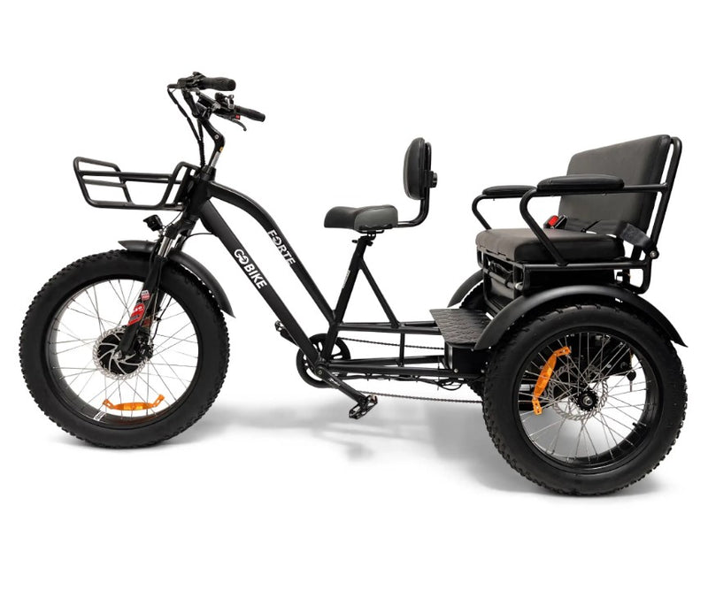 GoBike Forte Electric Tricycle With Rear Seat