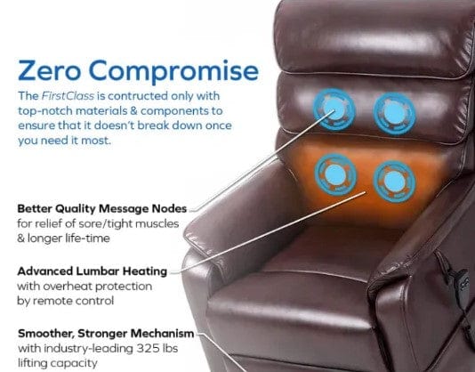 FirstClass Sleep-to-Stand Lift Chair