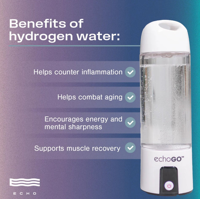 Echo Go™ Hydrogen Water Bottle