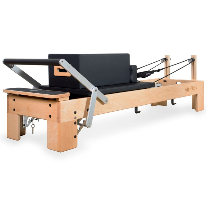 Align Pilates M8 Pro Maple Reformer With Pro Sitting Box