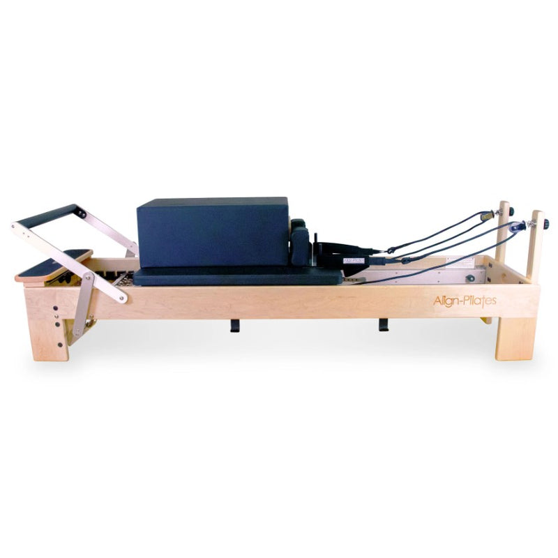 Align Pilates M8 Pro Maple Reformer With Pro Sitting Box