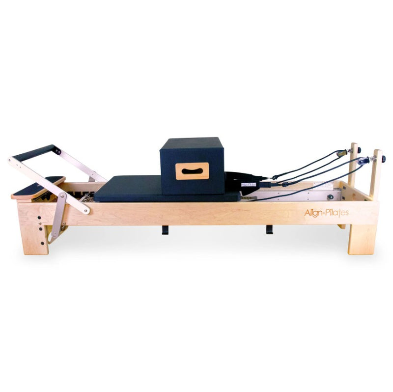 Align Pilates M8 Pro Maple Reformer With Pro Sitting Box