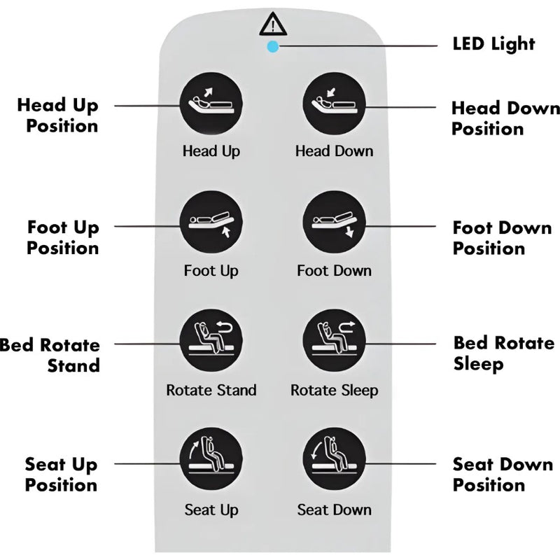 UPbed Independence Rotating Adjustable Lift Bed by Journey