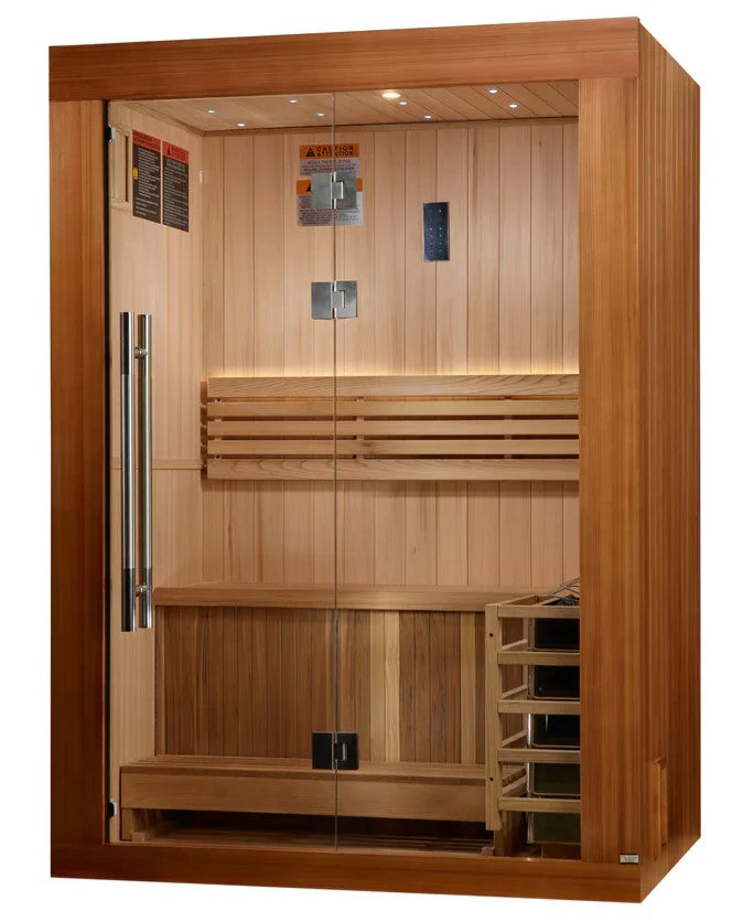 Golden Designs Sundsvall 2-Person Indoor Sauna | GDI-7289-02