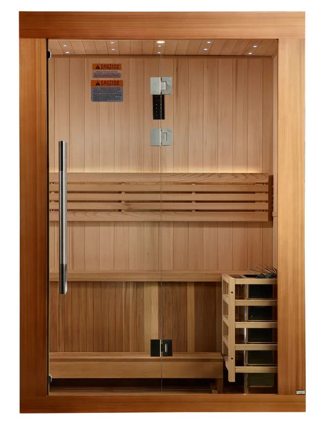 Golden Designs Sundsvall 2-Person Indoor Sauna | GDI-7289-02