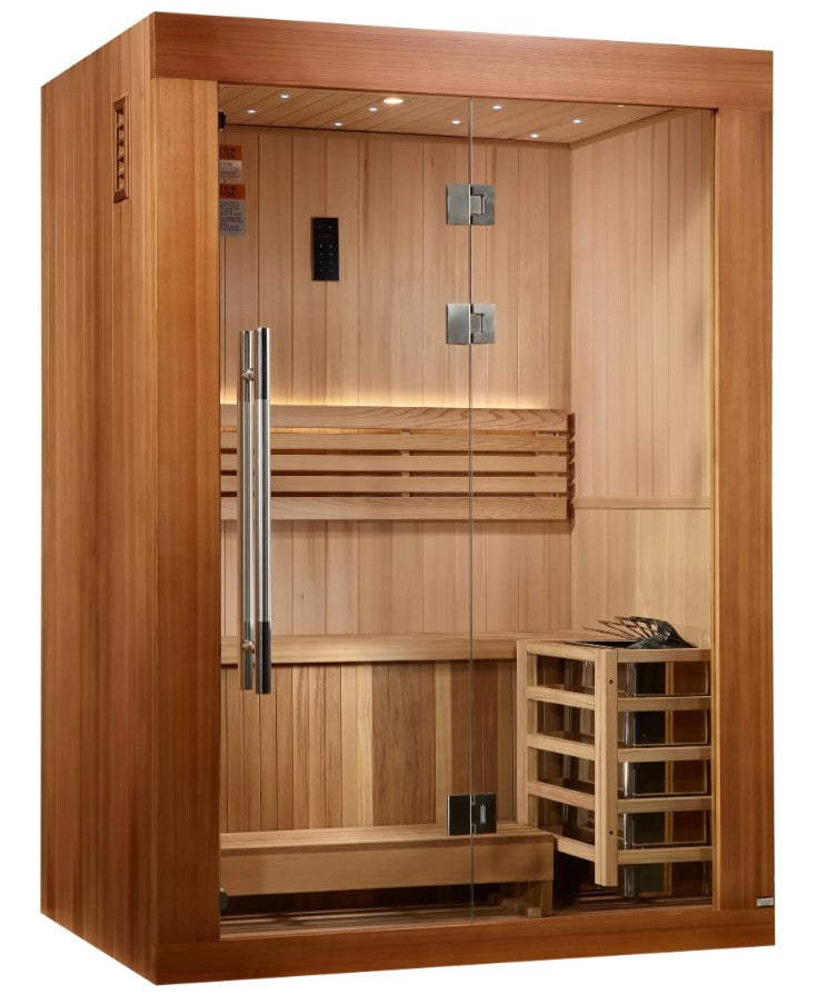 Golden Designs Sundsvall 2-Person Indoor Sauna | GDI-7289-02