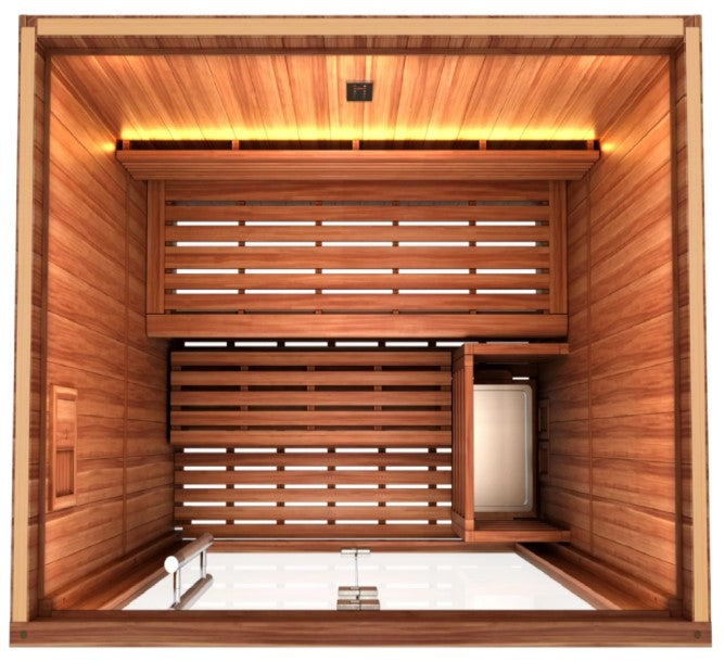 Golden Designs Sundsvall 2-Person Indoor Sauna | GDI-7289-02