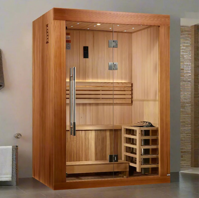 Golden Designs Sundsvall 2-Person Indoor Sauna | GDI-7289-02