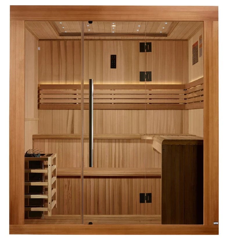 Golden Designs Osla 6-Person Indoor Sauna | GDI-7689-02