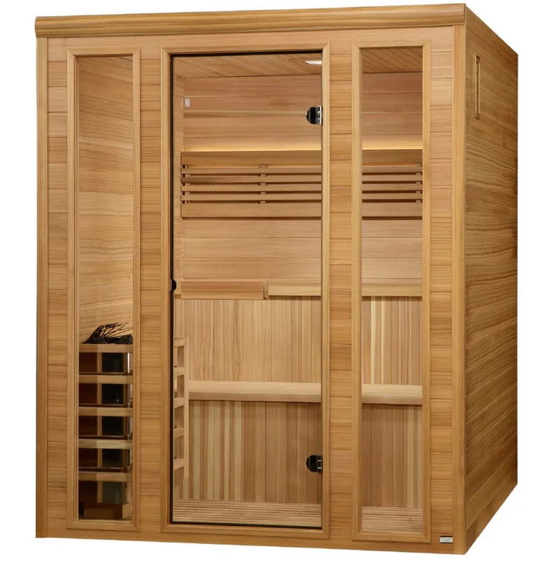 Golden Designs Engelberg 6-Person Indoor Sauna | GDI-7030-01