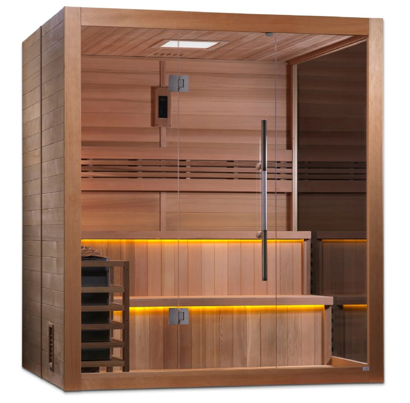 Golden Designs Kuusamo 6-Person Indoor Sauna | GDI-7206-01