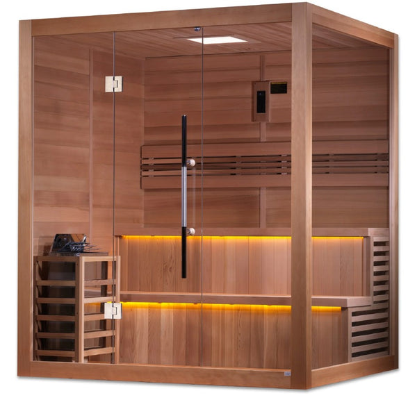 Golden Designs Kuusamo 6-Person Indoor Sauna | GDI-7206-01