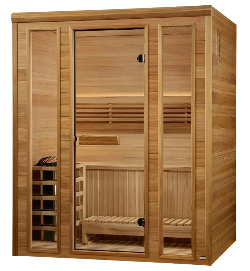 Golden Designs Andermatt 3-Person Indoor Sauna | GDI-7030-01