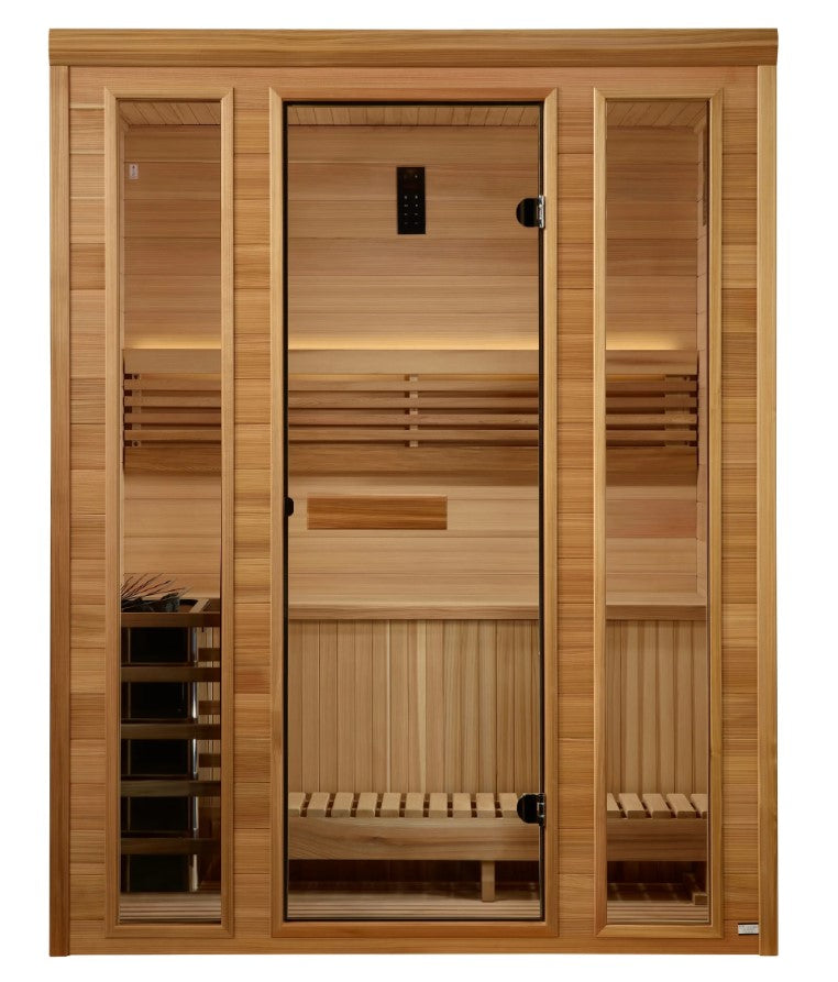 Golden Designs Andermatt 3-Person Indoor Sauna | GDI-7030-01