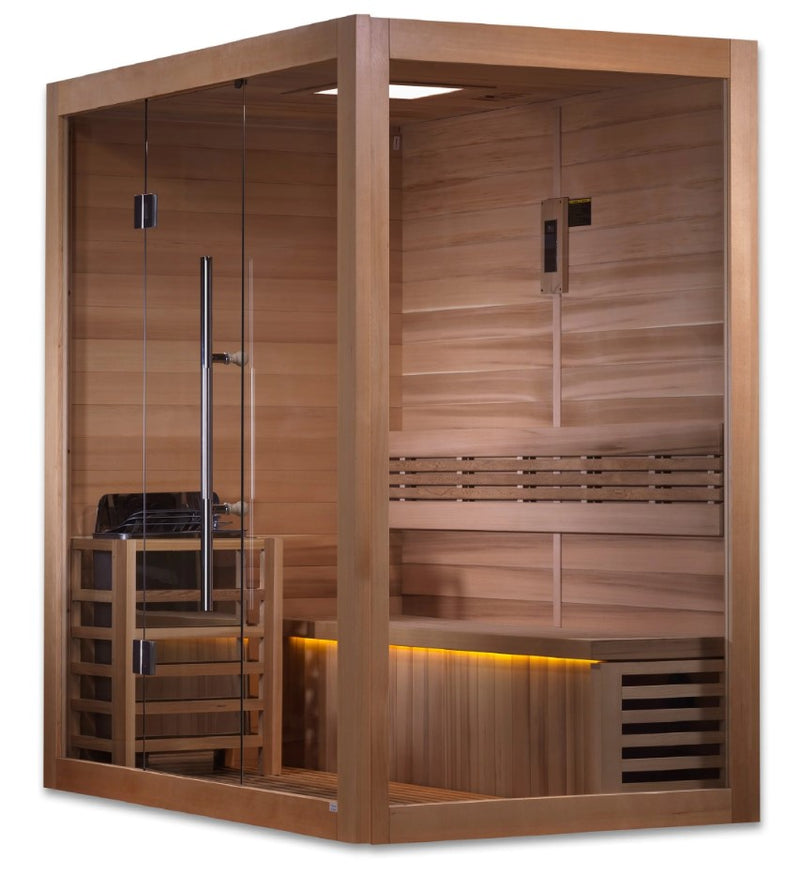 Golden Designs Forssa 3-Person Indoor Sauna | GDI-7203-01