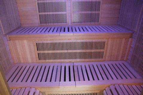 Golden Designs Monaco 6-Person Near Zero EMF Indoor Sauna | GDI-6996-01