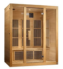 Maxxus Bellevue 3-Person Low EMF FAR Infrared Indoor Sauna | MX-J306-01