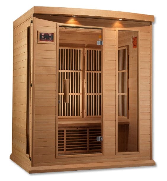 Maxxus 3-Person Low EMF FAR Infrared Indoor Sauna | MX-K306-01