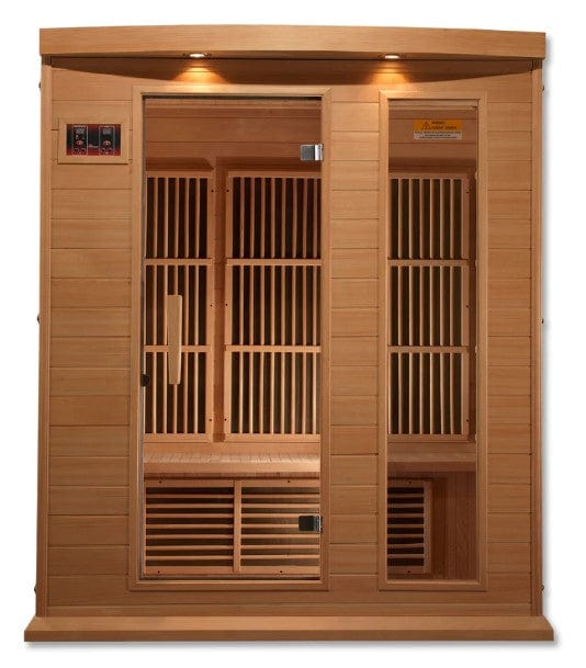Maxxus 3-Person Low EMF FAR Infrared Indoor Sauna | MX-K306-01
