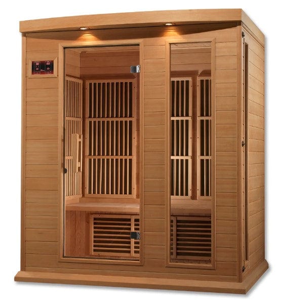 Maxxus 3-Person Low EMF FAR Infrared Indoor Sauna | MX-K306-01