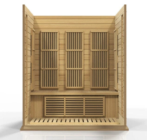 Maxxus 3-Person Low EMF FAR Infrared Indoor Sauna | MX-K306-01