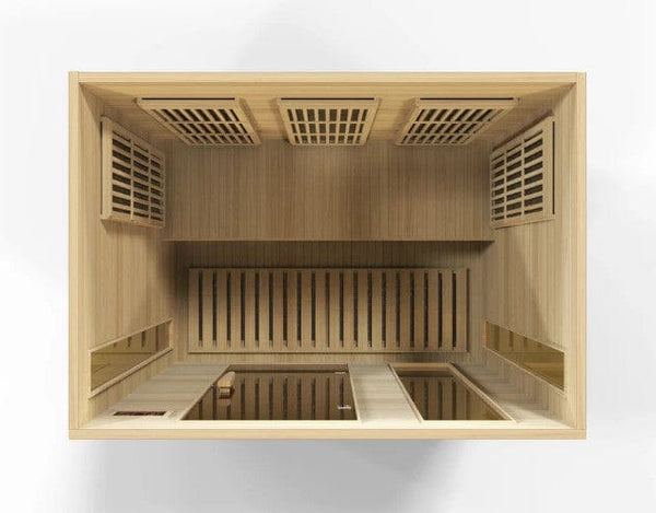 Maxxus 3-Person Low EMF FAR Infrared Indoor Sauna | MX-K306-01