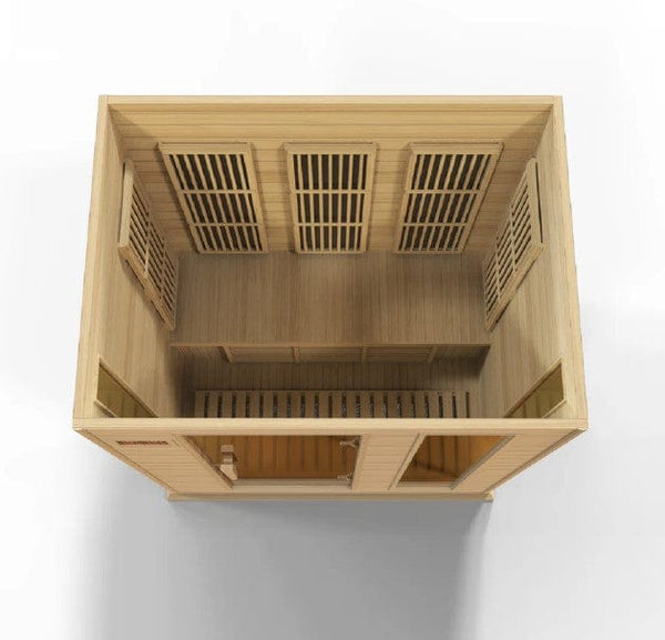 Maxxus 3-Person Low EMF FAR Infrared Indoor Sauna | MX-K306-01