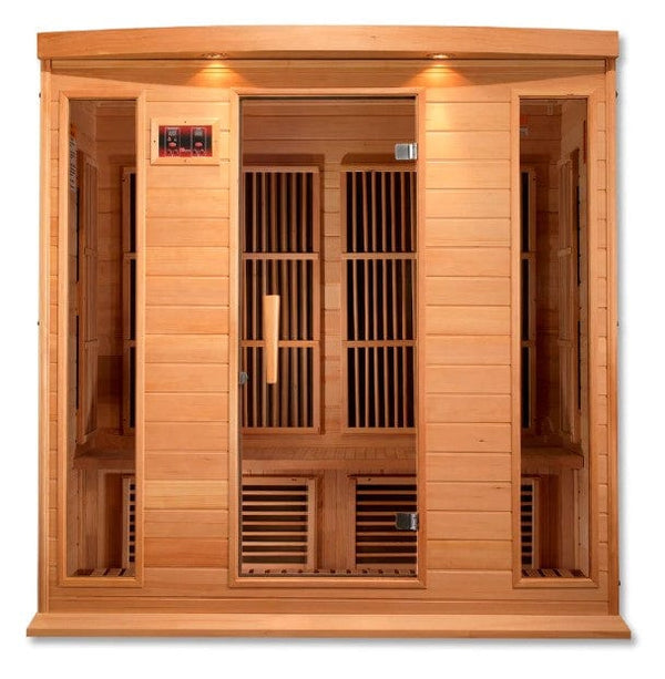 Maxxus 4-Person Low EMF FAR Infrared Indoor Sauna | MX-K406-01
