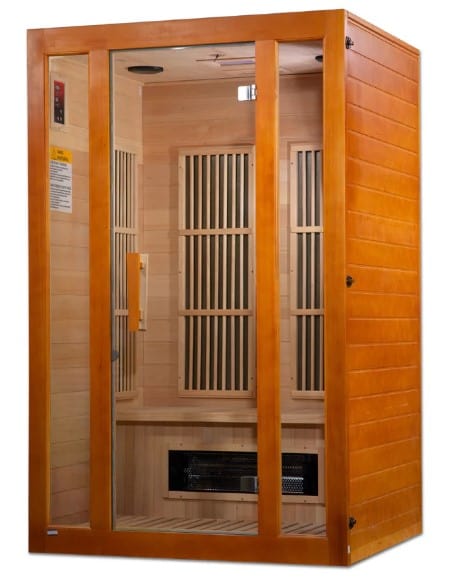 Maxxus Aspen 2-Person Low EMF FAR Infrared Indoor Sauna | MX‐J206‐02S