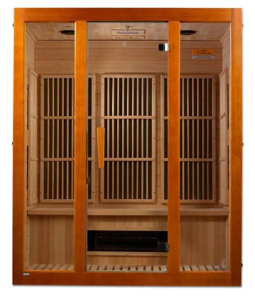 Maxxus Alpine 3-Person Low EMF FAR Infrared Indoor Sauna | MX‐J306‐02S