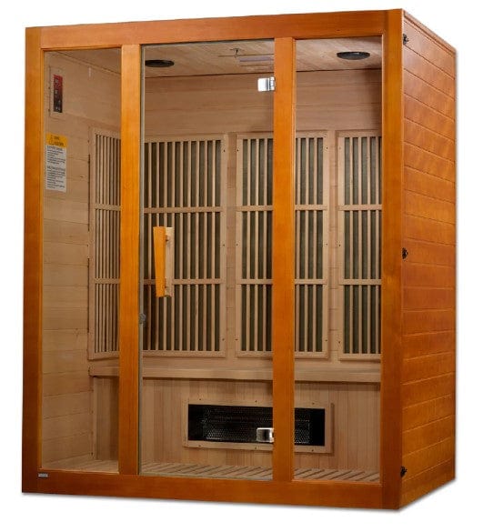 Maxxus Alpine 3-Person Low EMF FAR Infrared Indoor Sauna | MX‐J306‐02S