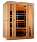 Maxxus Trinity 3-Person Low EMF FAR Infrared Indoor Sauna | MX‐LS3‐01