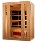 Maxxus Trinity 3-Person Low EMF FAR Infrared Indoor Sauna | MX‐LS3‐01